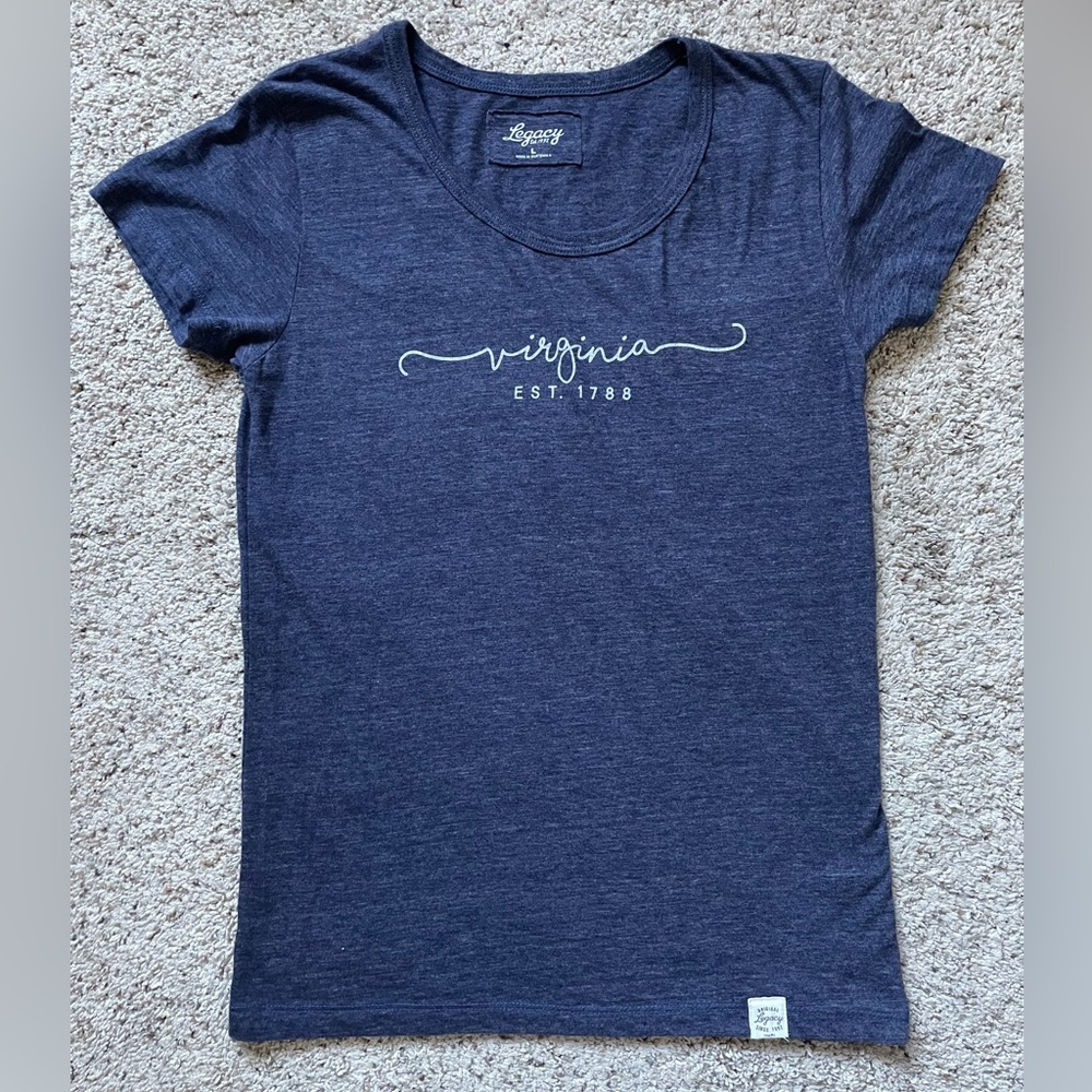 Virginia Navy Blue Tee Shirt